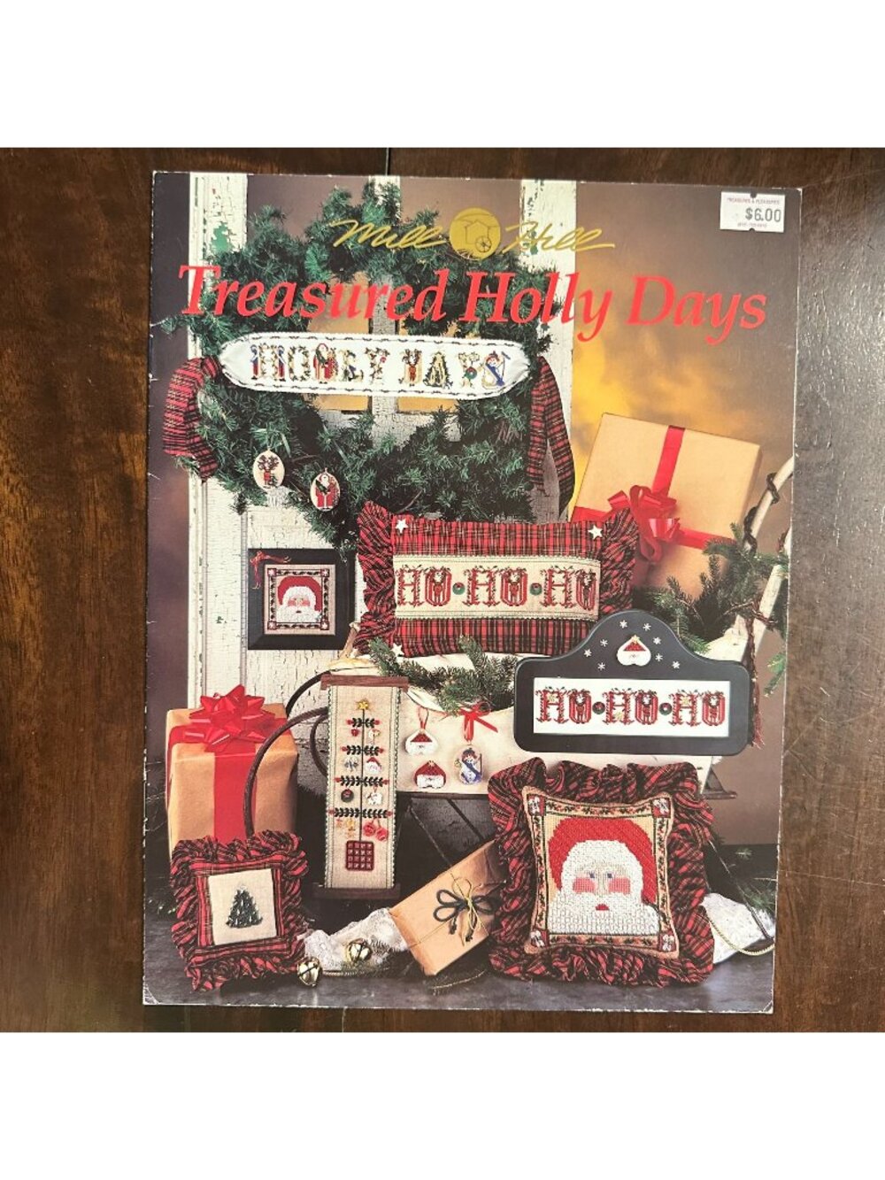 Mill Hill Treasured Holly Days Cross-Stitch Pattern Booklet